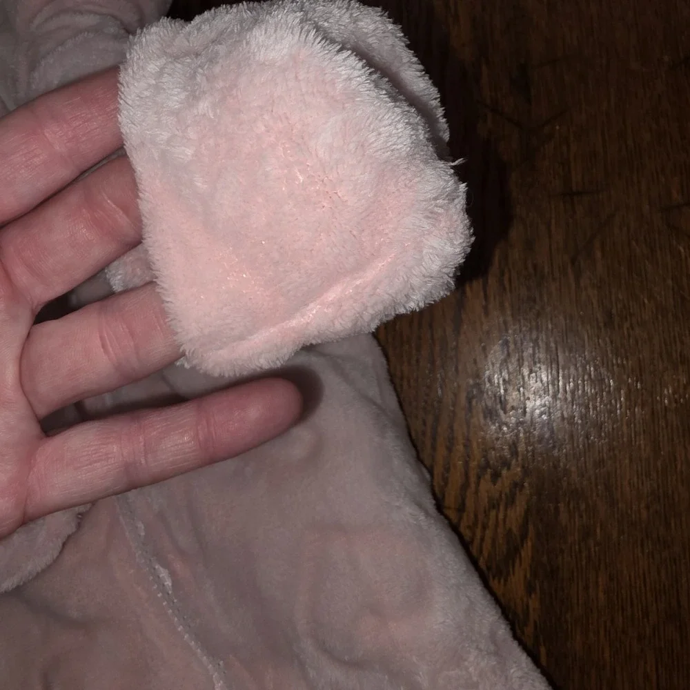Pink 0/3 MO Wonder Nation Winter Outfit Soft Fluffy Warming Sack Infant Newborn